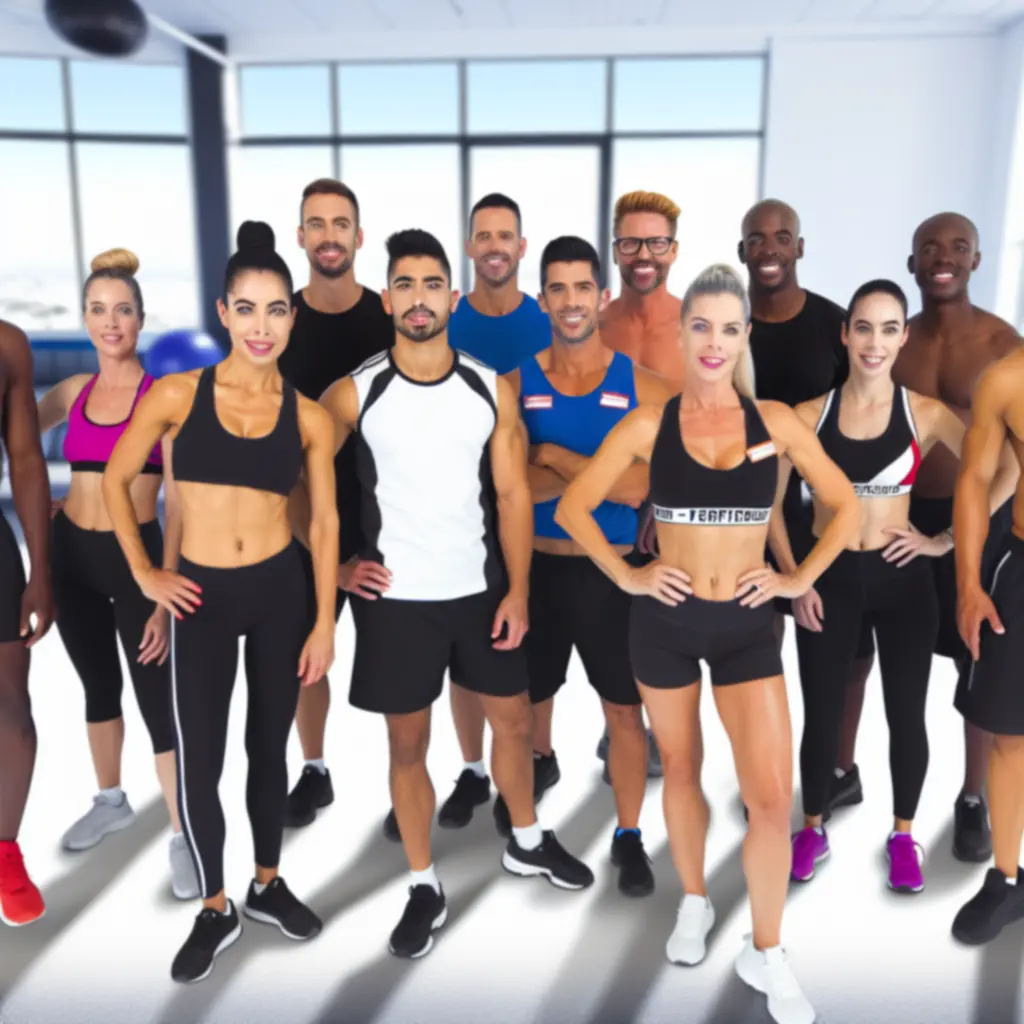 Edzők profilképei a Next Leveel Gym online foglalási rendszerében